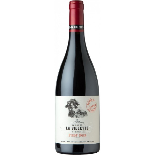 Вино "Maison de la Villette" Pinot Noir, 0.75 л 